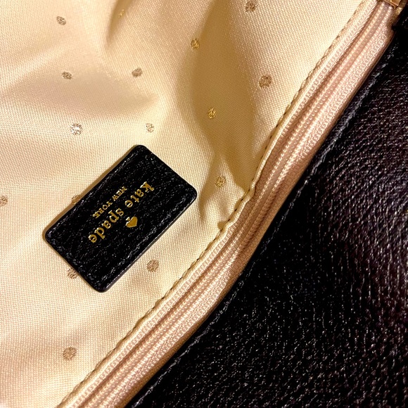 Kate Spade Goldcoast Georgiana Quilted BLK Satchel - Picture 12 of 16